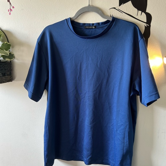 Blue and Green Lined Tees - Picture 2 of 9